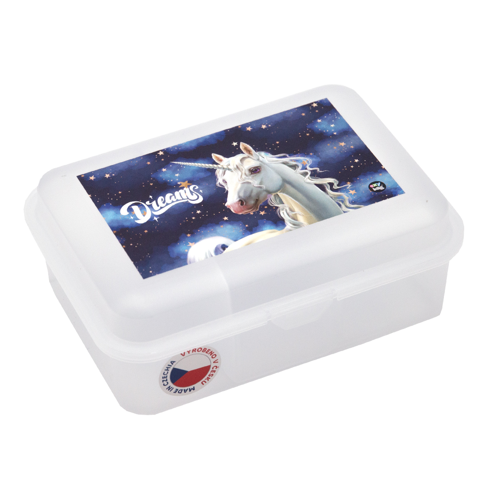 Oxybag Box na desiatu s priehradkou Unicorn 1
