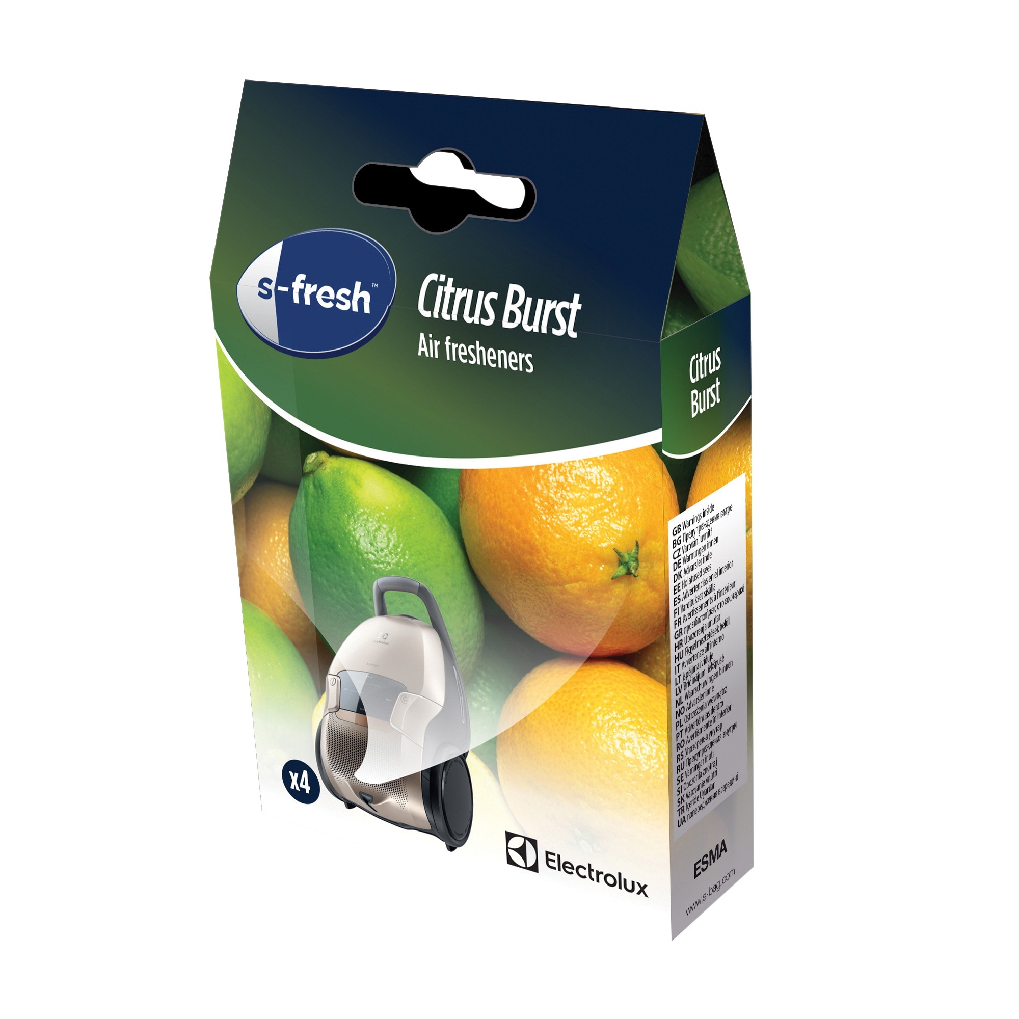 Electrolux ESMA Vůně do vysavače s-fresh® Citrus Burst ESMA