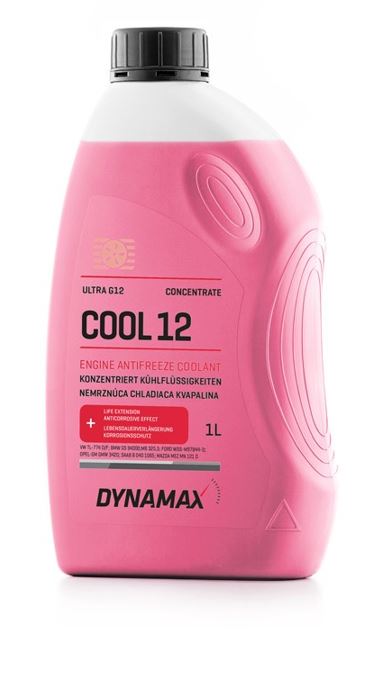 DYNAMAX Nemrznúca chladiaca kvapalina 1L  Cool 12 ULTRA G12