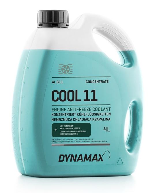 DYNAMAX Nemrznúca chladiaca kvapalina 4L Cool 11 AL G11