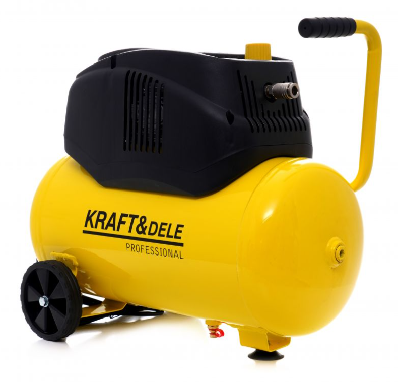 Kraft&Dele Bezolejový kompresor 24L 8bar 230V KD1416