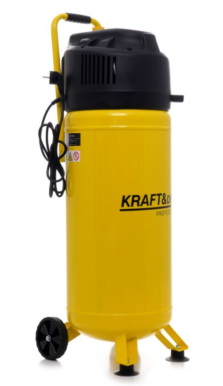 Kraft&Dele Bezolejový kompresor vertikálny 50L 10bar 230V KD1418