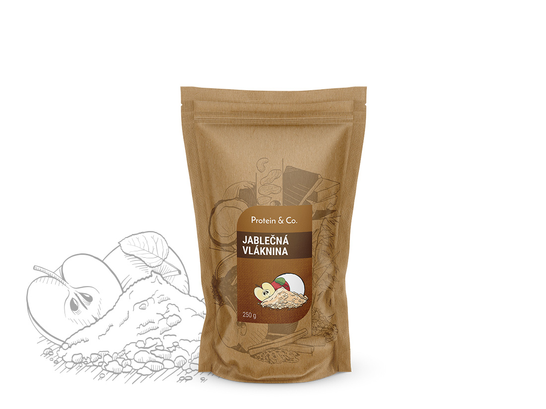 Protein & Co. Jablečná vláknina 250 g