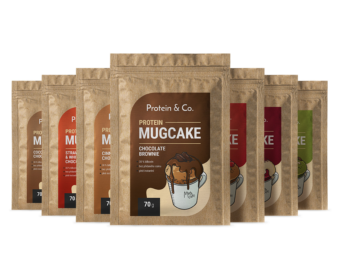 Protein&Co. Protein MugCake 8x80g