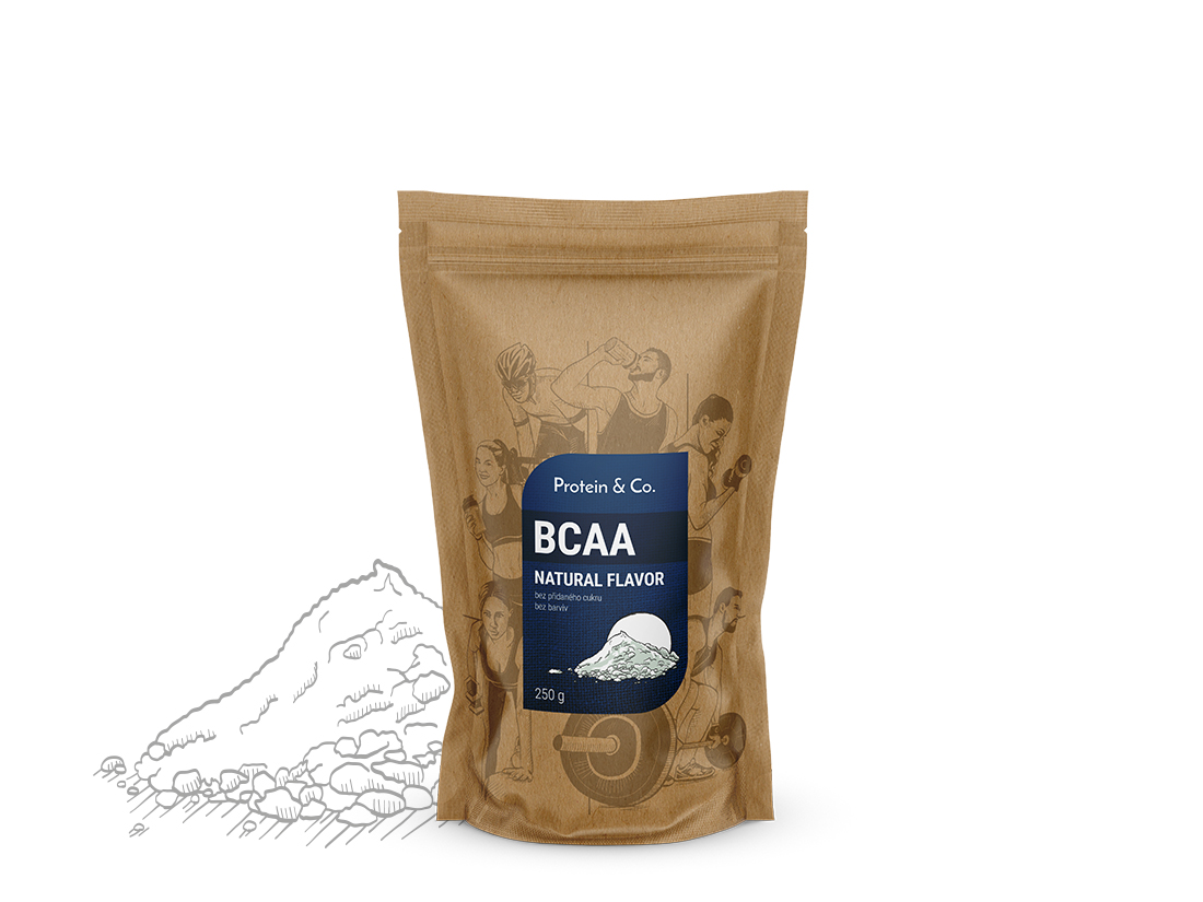 Protein&Co. INSTANT BCAA 2:1:1 250g Váha: 250 g, Vyber si z těchto lahodných příchutí: Natural flavor