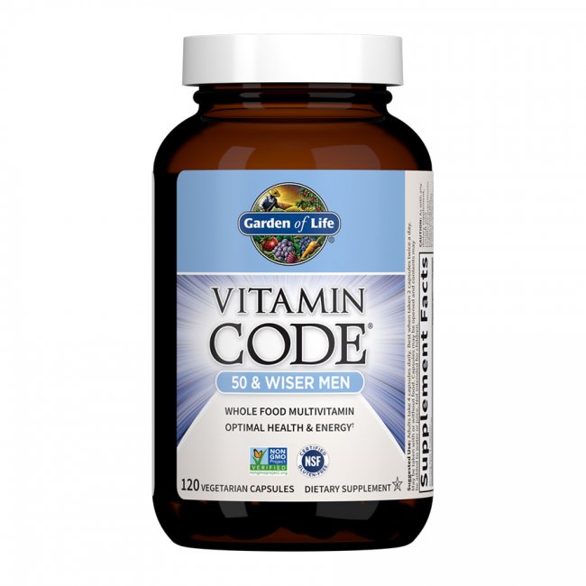 Vitamin Code 50 pro muže po padesátce, 120 kapslí