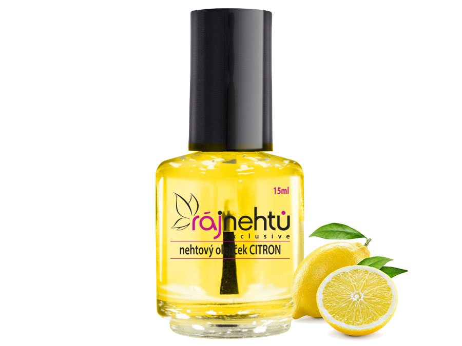 Ráj nehtů Nehtový olejíček 15 ml - Citron
