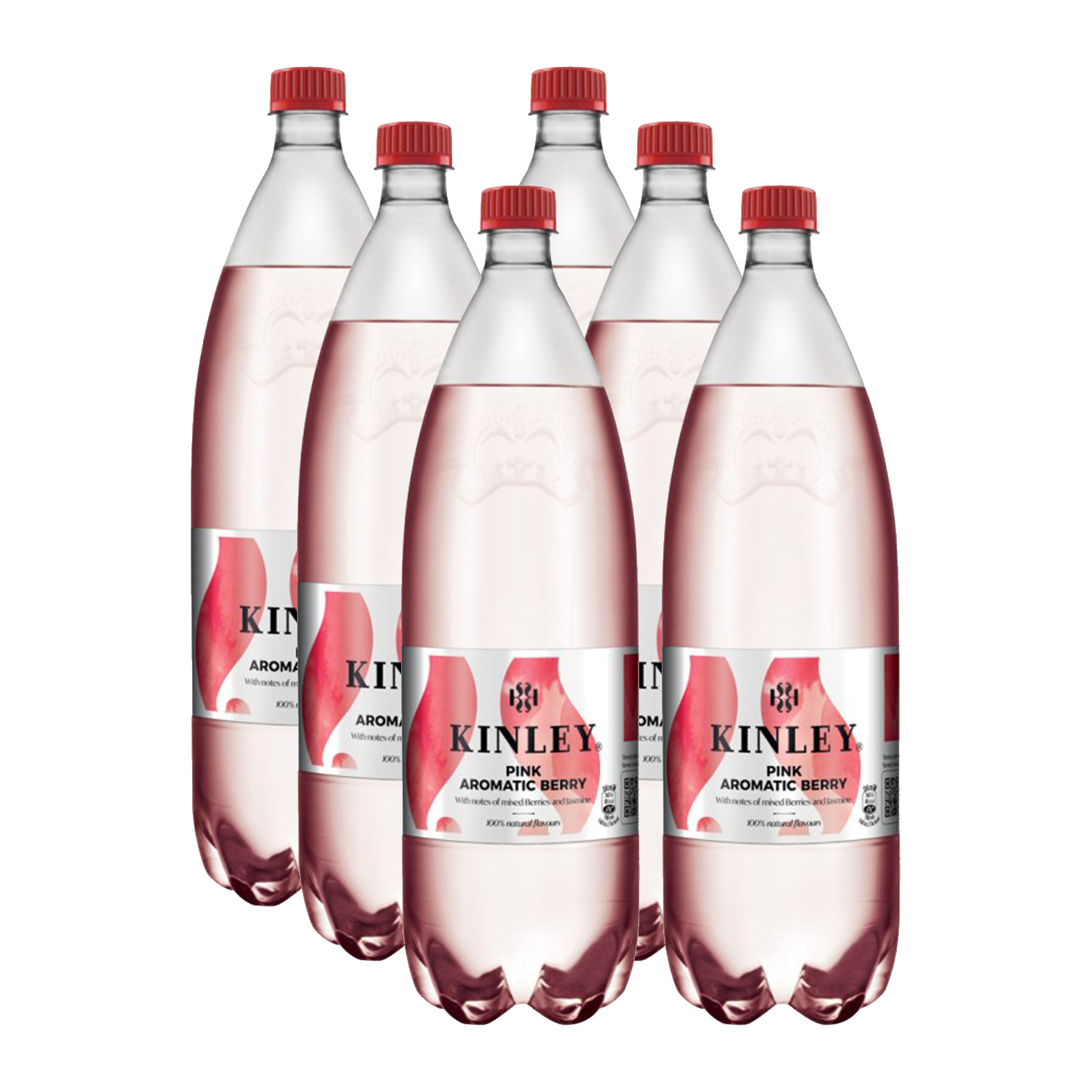 Kinley tonic Pink aromatic Berry pet 1,5L (balenie 6ks)