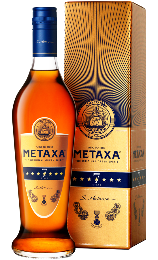Metaxa 7* 40% 0,7L v kartóne