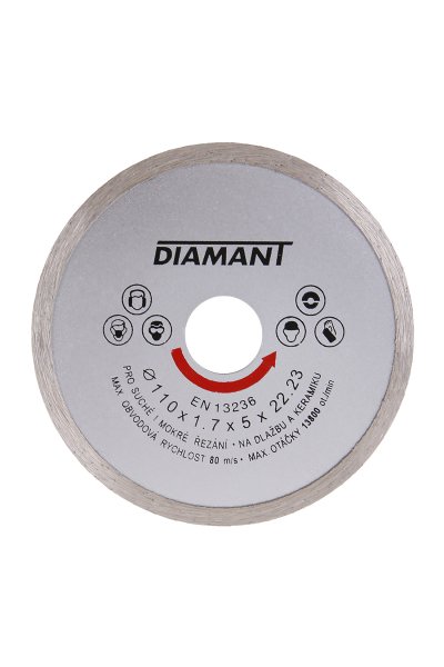 FESTA Kotouč diamantový DIAMANT 110x1,7x22,2mm plný
