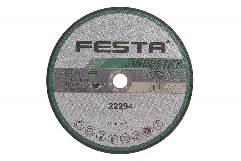 FESTA Kotouč řezný INDUSTRY na kámen 230x3x22,2mm