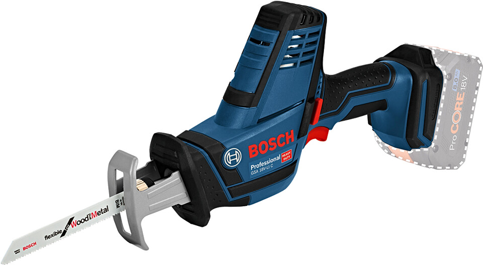 BOSCH GSA 18 V-LI C (verze bez aku) 18V aku pila ocaska