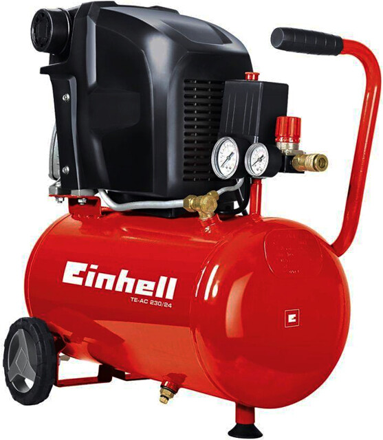 EINHELL TE-AC 230/24/8 pístový kompresor 24 l - olejový