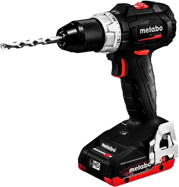 METABO SB 18 LT BL SE Black Edition (2x4Ah) aku vrtačka s příklepem