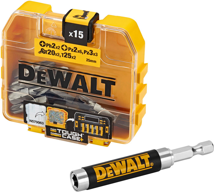 DeWALT DT71511 16dílná sada bitů (ToughCase)