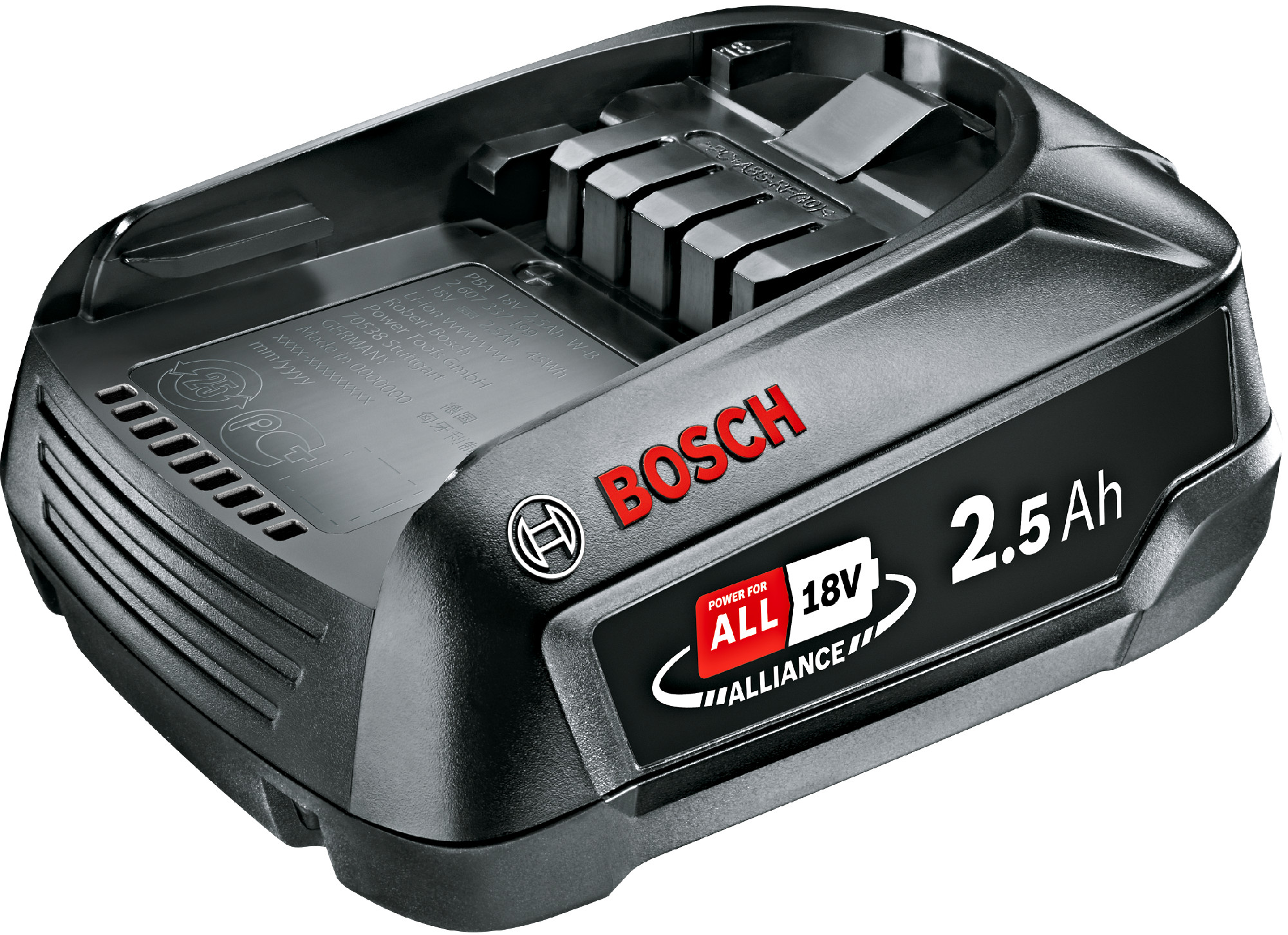 BOSCH PBA 18V 2,5Ah W-B akumulátor Power4all (hobby řada)