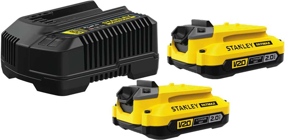 STANLEY SFMCB14D2 FatMax V20 aku 2Ah - sada