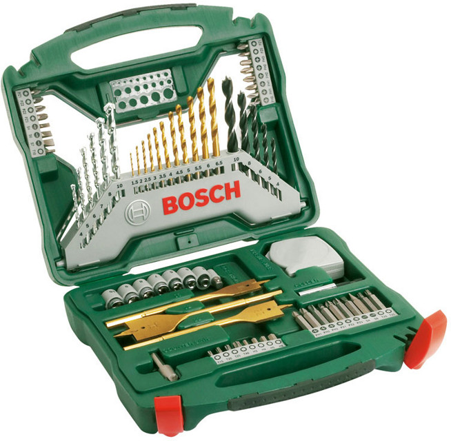 BOSCH 70dílná sada X-Line s povlakem TiN