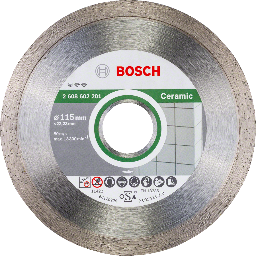 BOSCH 115x22,23mm DIA kotouč Professional for Ceramic (1,6 mm)