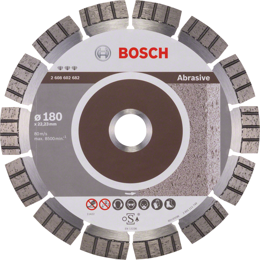 BOSCH DIA kotouč Best for Abrasive 180mm (22,23/2,4 mm)