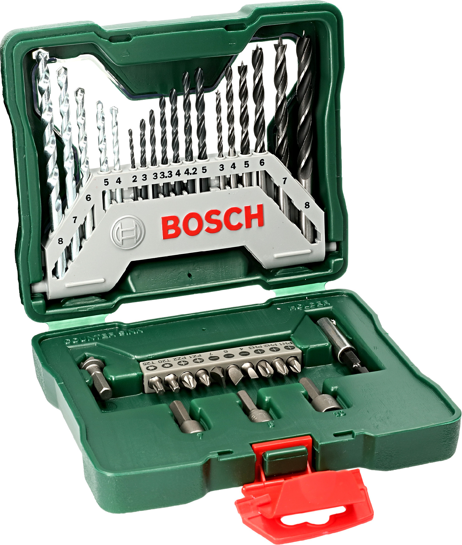 BOSCH 33dílná sada vrtáku a bitů X-Line