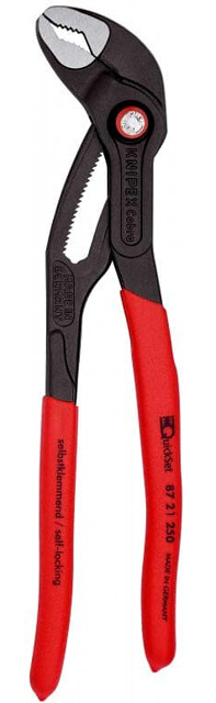 KNIPEX Instalatérské kleště Cobra (QuickSet)