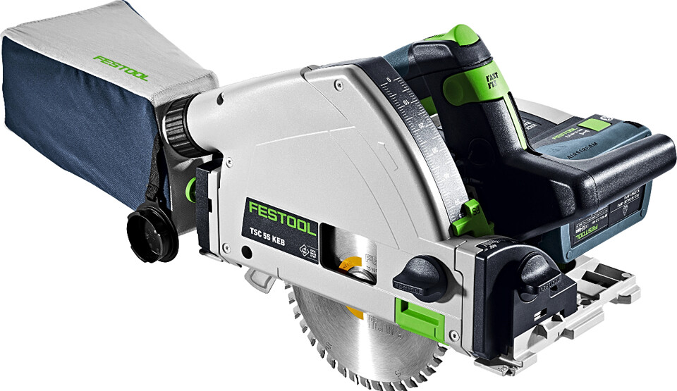 FESTOOL TSC 55 KEB-Basic (verze bez aku) aku ponorná pila s funkcí KickbackStop