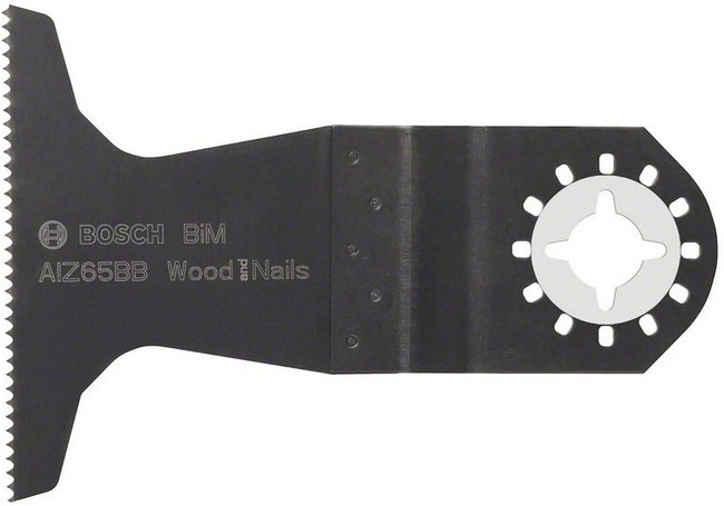 BOSCH AIZ 65 BB, BiM ponorný list, Wood & Nails, 65x40 mm