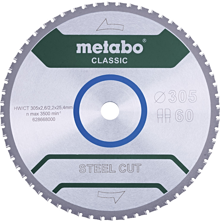 METABO Steel Cut Classic kotouč na kov 305x25,4mm (FZFA/FZFA60)