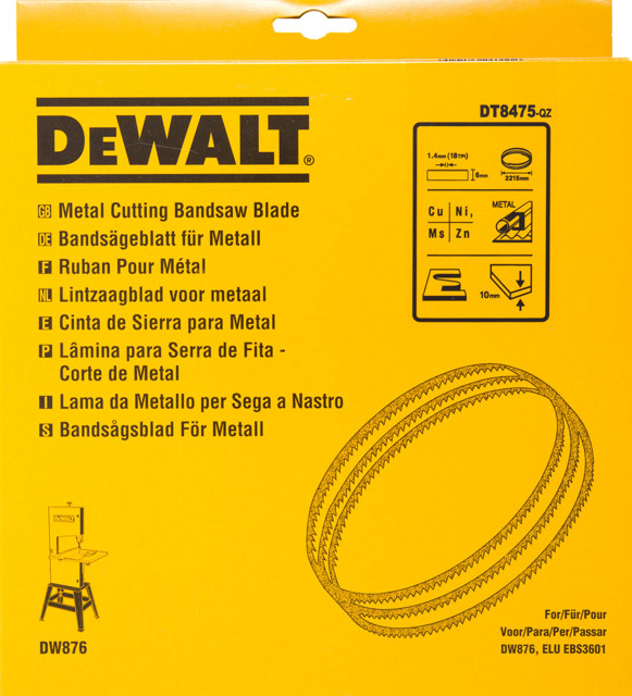 DeWALT DT8475 pilový pás na barevné kovy, pro DW876 6 mm