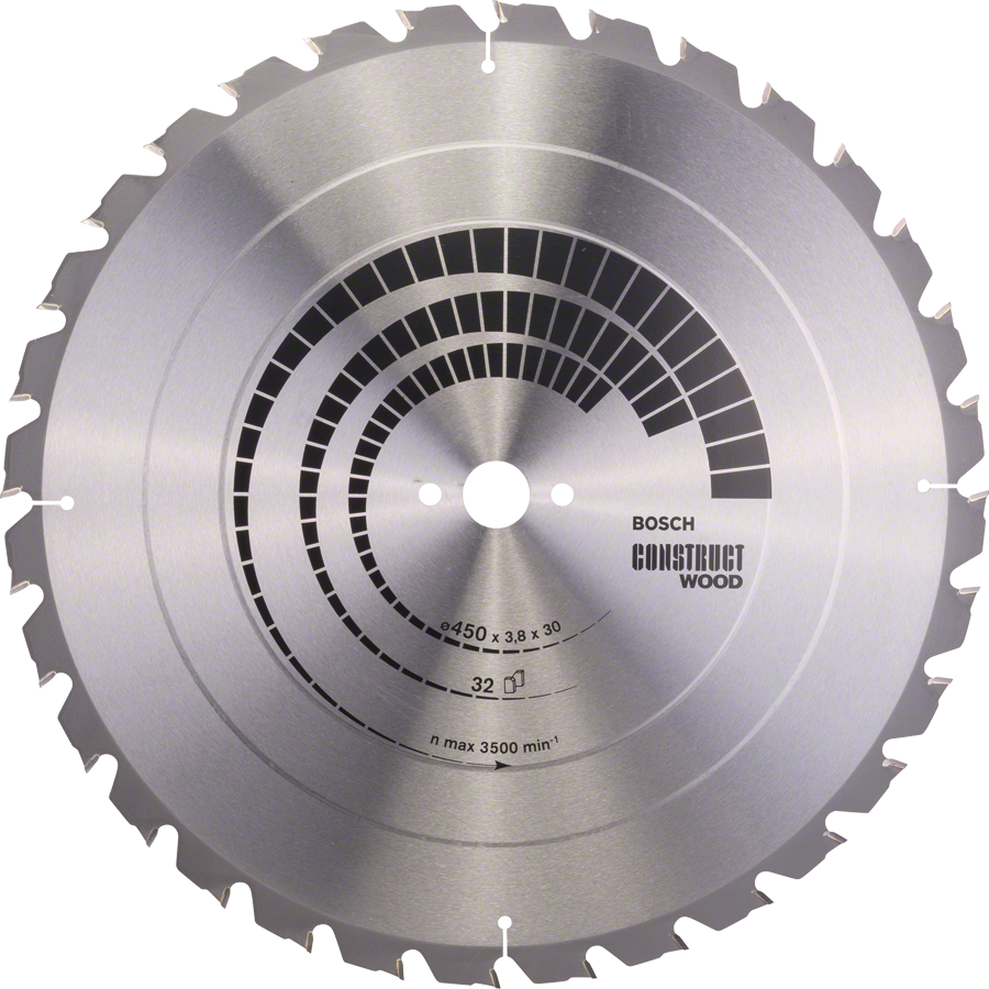 BOSCH pilový kotouč Construct Wood 450x30mm (32z)