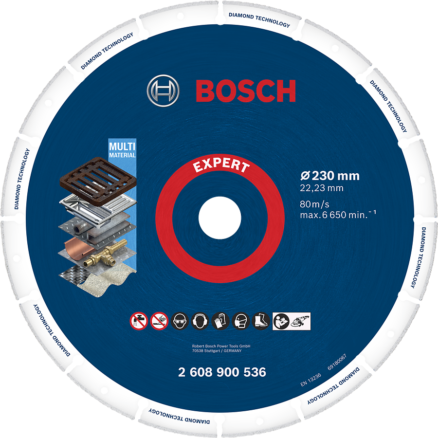 BOSCH Expert 230x22,23mm diamantový kotouč na kov Diamond Metal Wheel