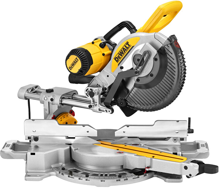 DeWALT DWS727 250mm pokosová pila s oboustranným řezáním