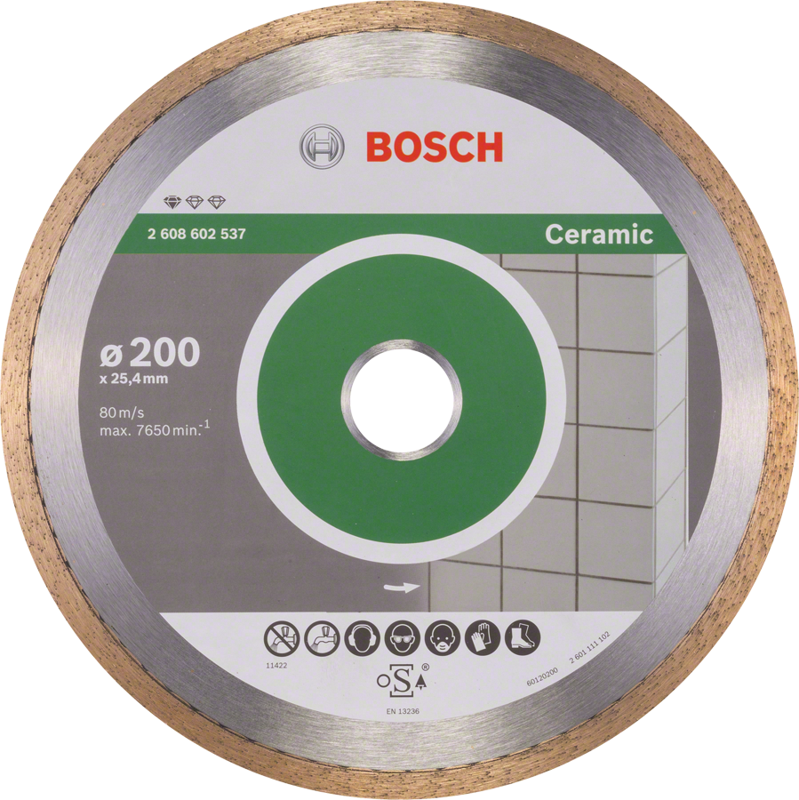 BOSCH DIA kotouč Standard for Ceramic 200mm (25,4/1,6 mm)