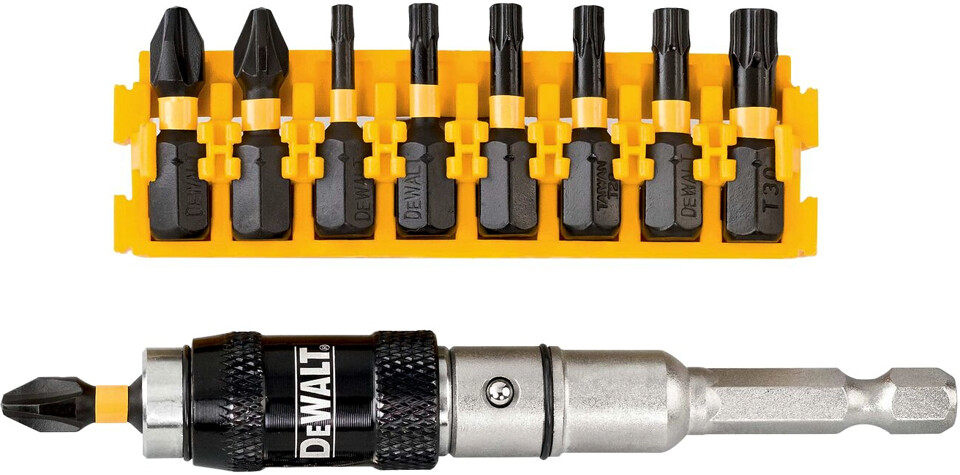 DeWALT DT70578T sada krátkých torzních bitů s ohebným držákem