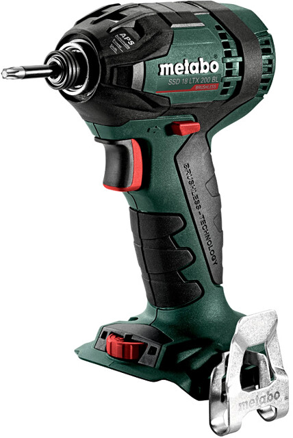 METABO SSD 18 LTX 200 BL (verze bez aku) 18V aku rázový šroubovák 1/4" / 200 Nm