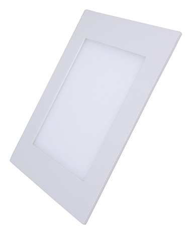 SOLIGHT WD103 LED mini panel, podhledový, 6W, 400lm, 3000K, tenký, čtvercový, bílý