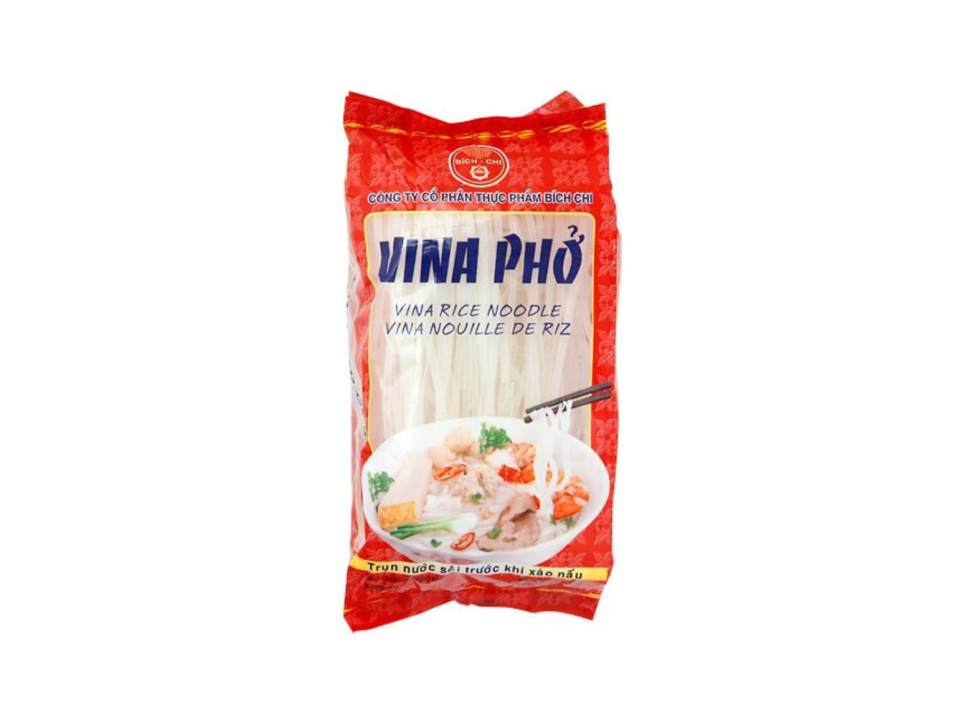 Bich Chi Rýžové nudle na polévku Pho 200g