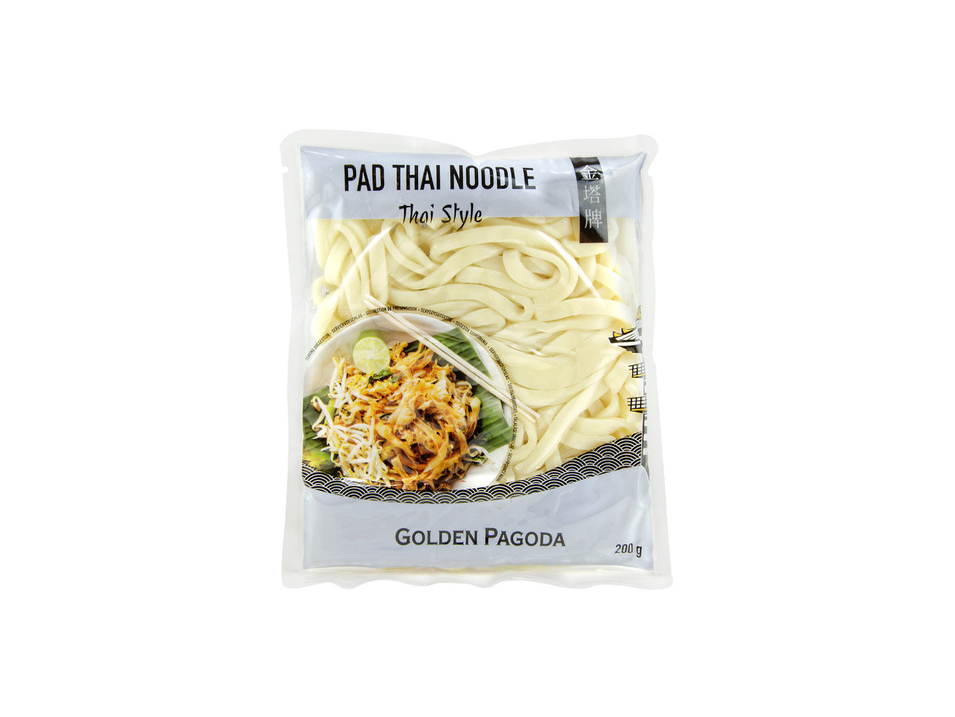 Golden Pagoda Nudle na Pad Thai - čerstvé 200g