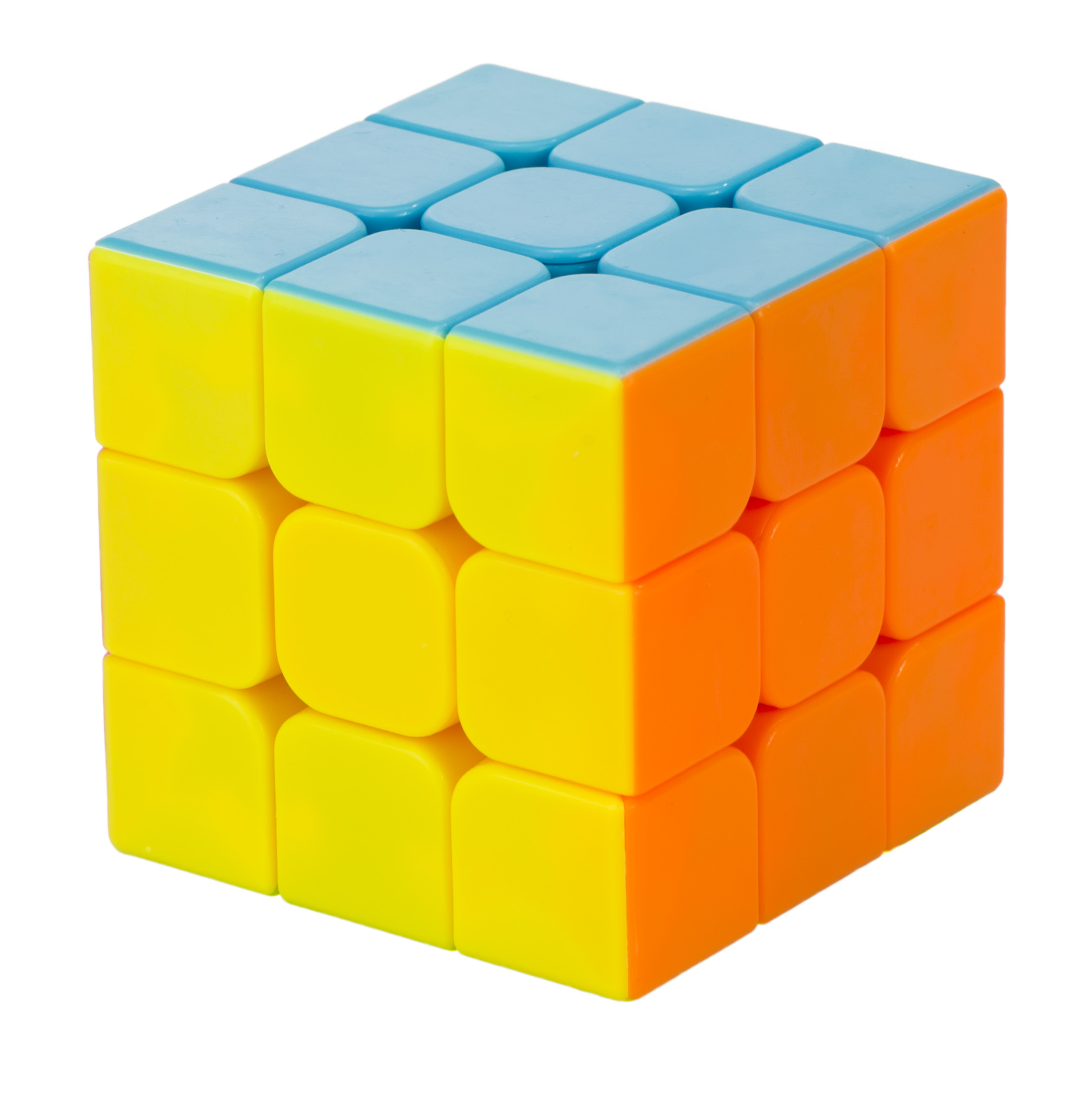 KIK KX7602 Rubikova kostka NEON 3x3 / 5,5 cm