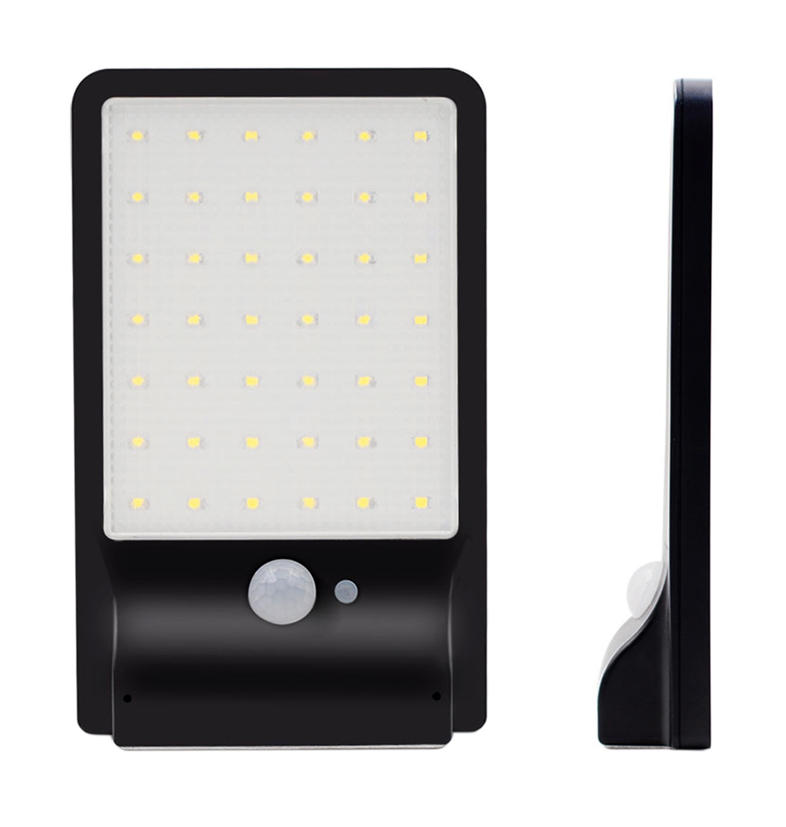 APT Venkovní LED lampa se senzorem pohybu a soumraku - černá, ZD45B