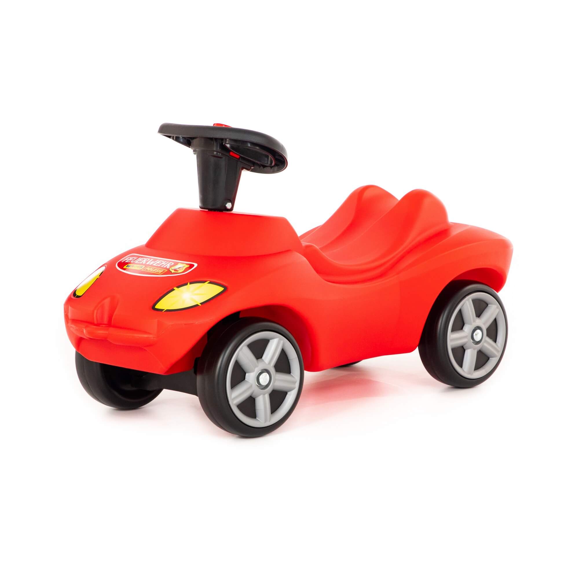 EcoToys Dětské odrážedlo, vozítko Hasiči - červené, 42255