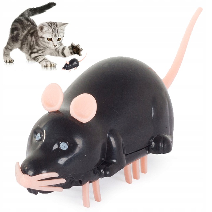 Verk 19301 Elektrická vibrační myš pro kočky COLOR