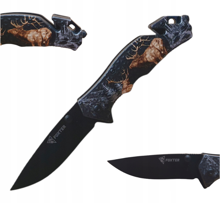 Pronett 1593 Skládací lovecký nůž FOXTER 21 cm