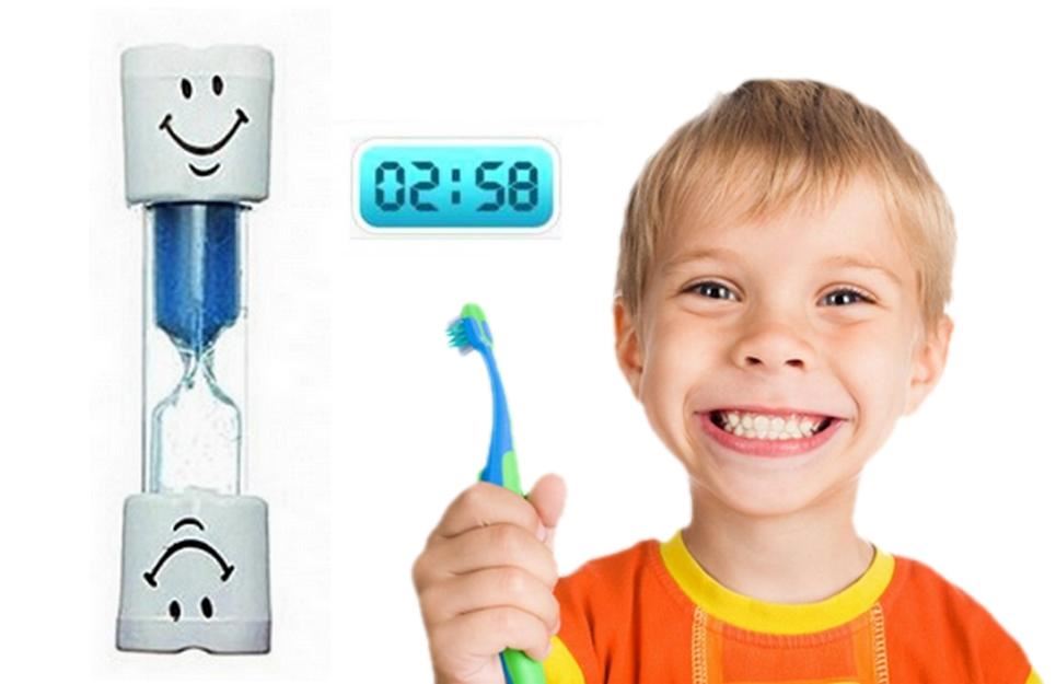 DAALO Přesýpací hodiny na čištění zubů - modré