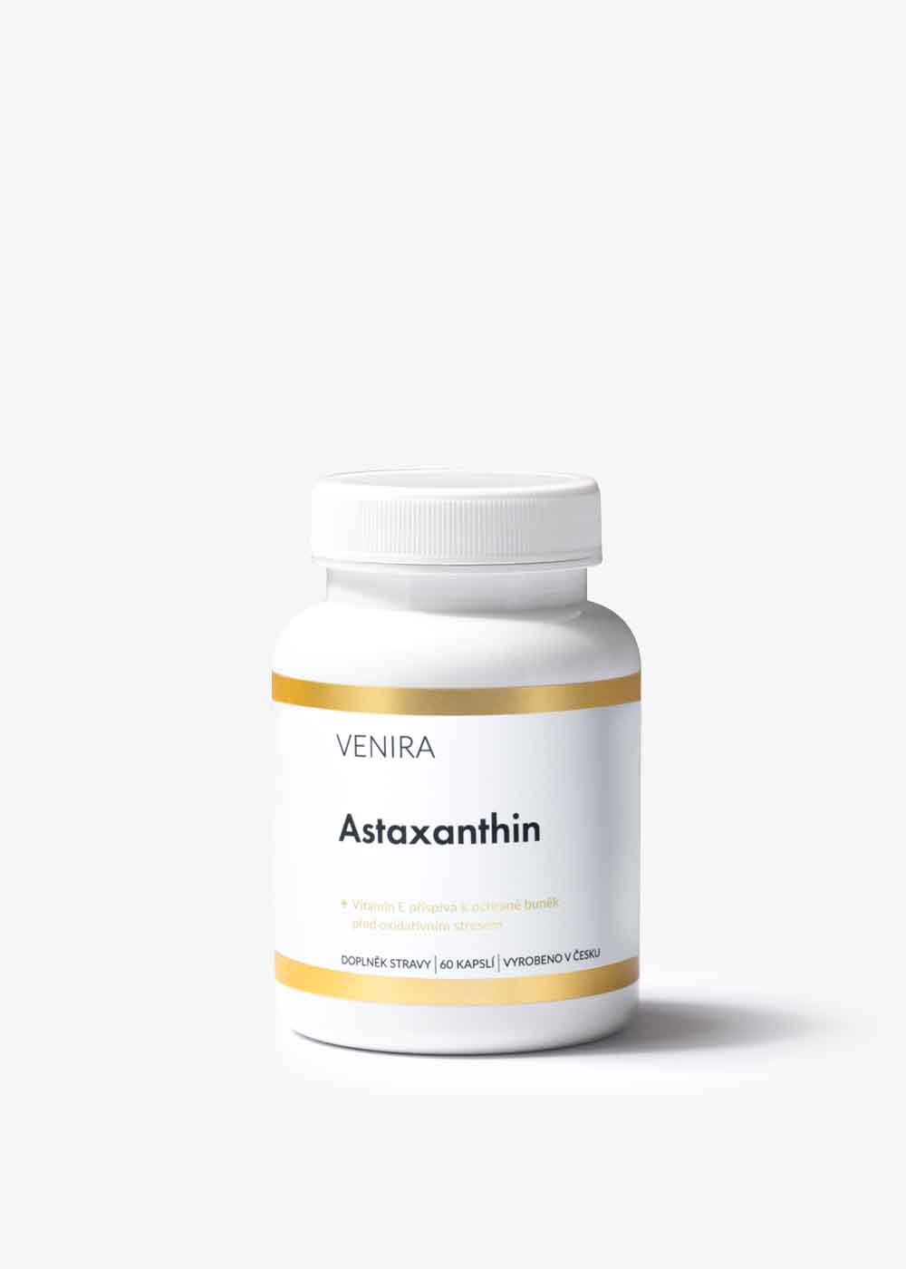 VENIRA astaxantín, prírodný antioxidant, 60 kapsúl 60 kapsúl