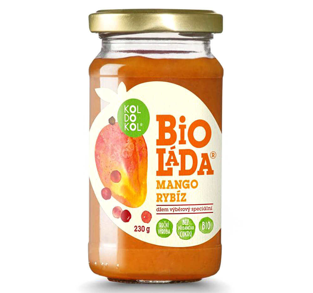 Koldokol Bioláda Mango a Rybíz 230 g