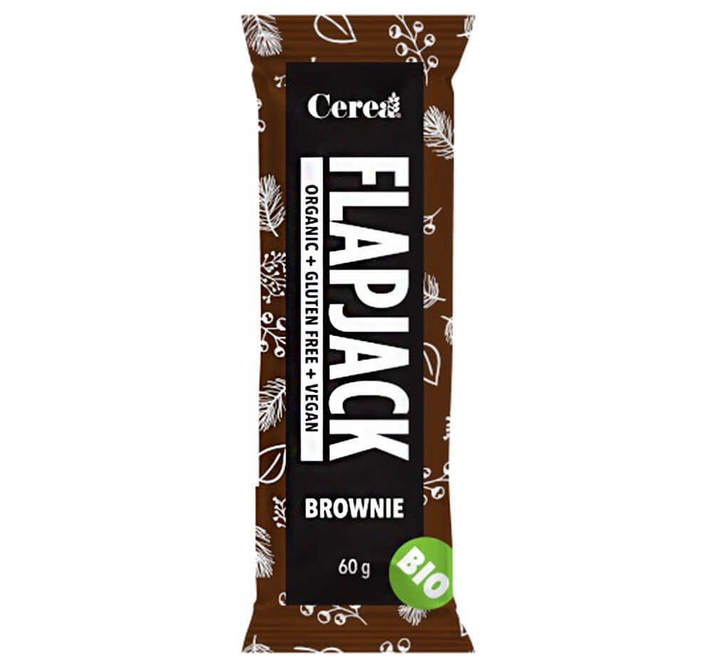 Cerea Bio Flapjack bezlepkový brownie 60 g