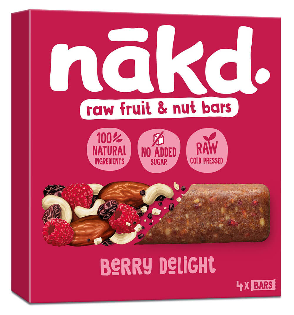 Nakd Berry delight 4 x 35 g