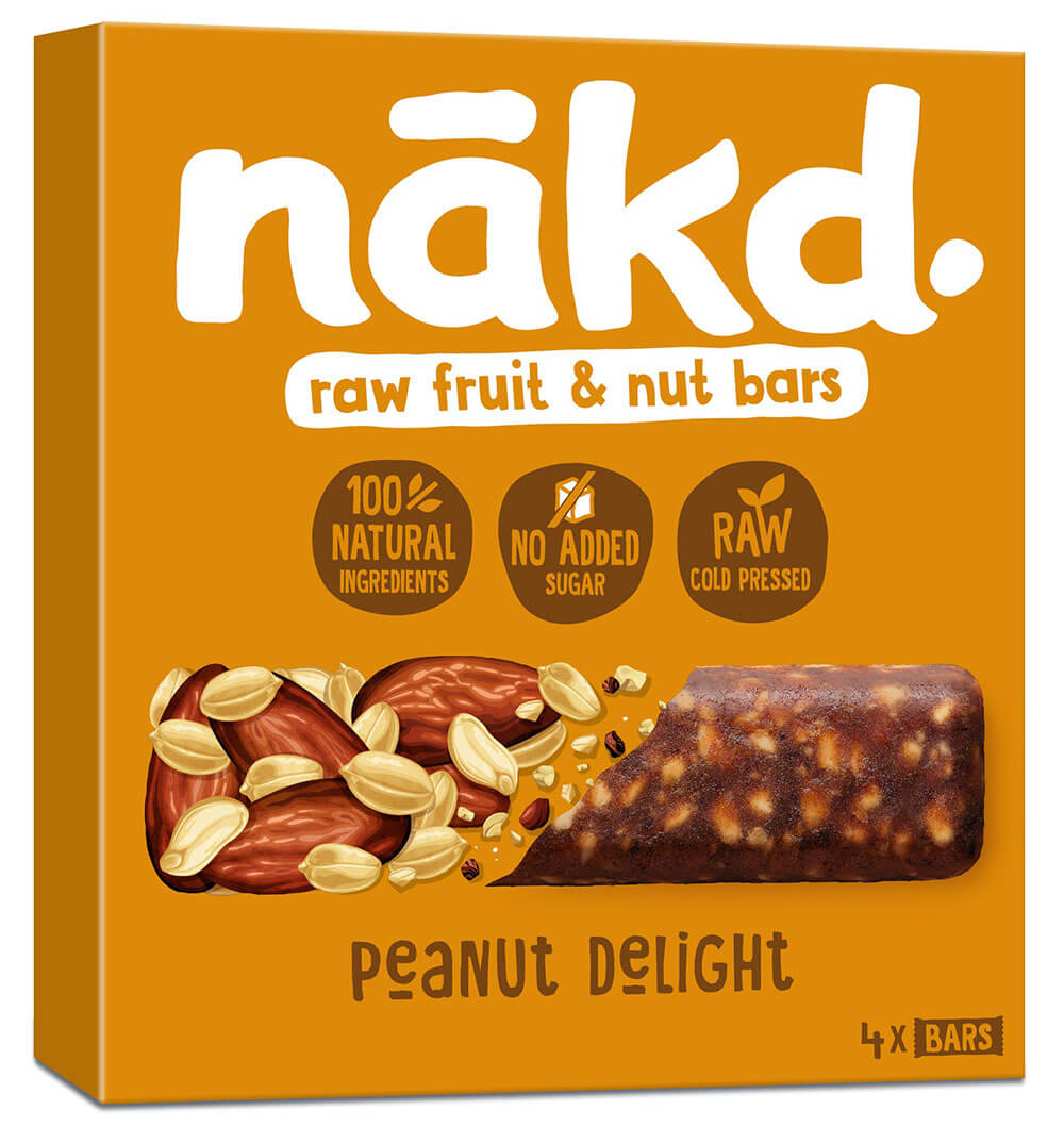 Nakd Peanut delight 4 x 35 g